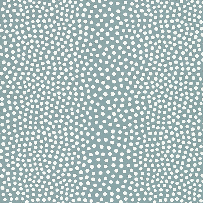 Search 5007502 Raindots Slate Blue Schumacher Wallpaper