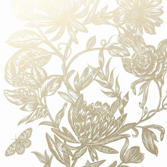 Select 2834-M1474 Advantage Metallics Metallics Botanical Wallpaper by Advantage