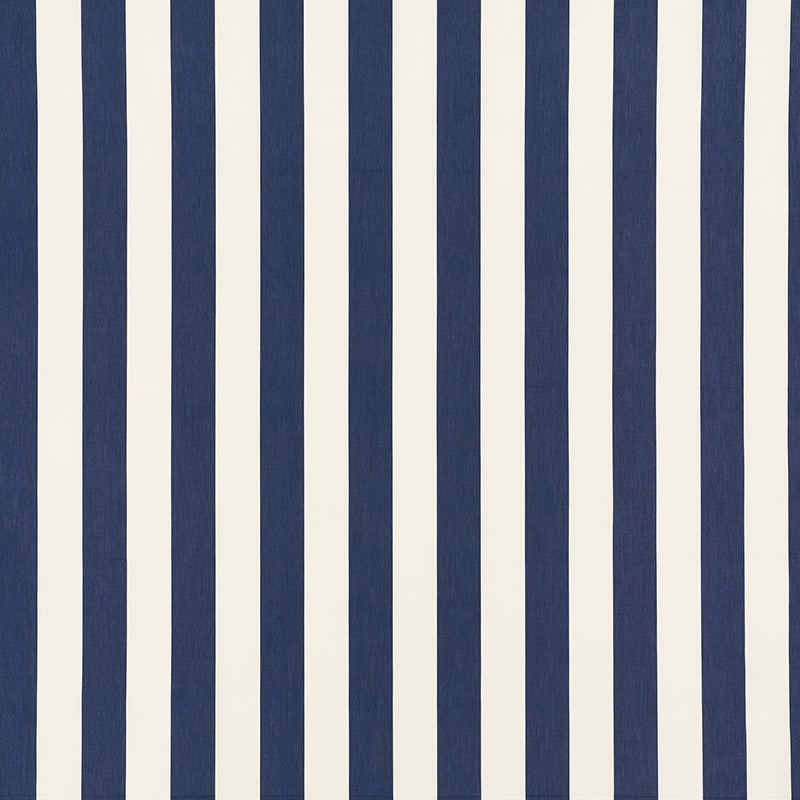 Purchase sample of 71323 Andy Stripe, Navy by Schumacher Fabric