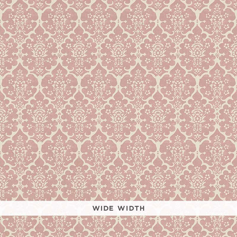 Buy 5008031 Burley Pink Schumacher Wallpaper