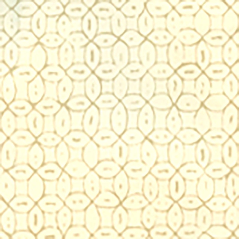 Looking 6450-11WP Melong Batik Taupe on Off White by Quadrille Wallpaper