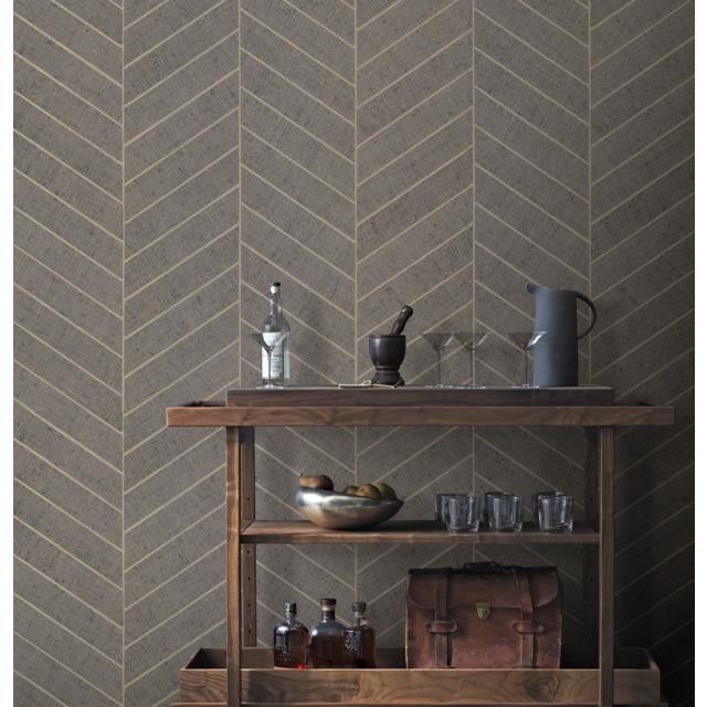 Acquire Ho2110 Ronald Redding Traveler Atelier Herringbone Wallpaper Ronald Redding Wallpaper