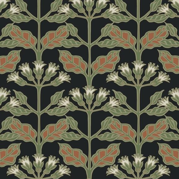 Acquire AC9113 Tracery Blooms Arts and Crafts by Ronald Redding Wallpaper