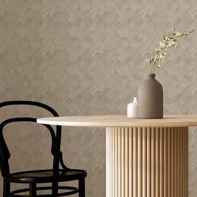 Shop 2988-70818 Inlay Thriller Grey Wood Tile Grey A-Street Prints Wallpaper