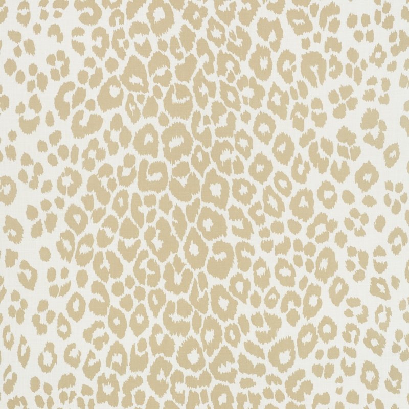 Purchase sample of 177321 Iconic Leopard Indoor/Outdoor, Linen by Schumacher Fabric