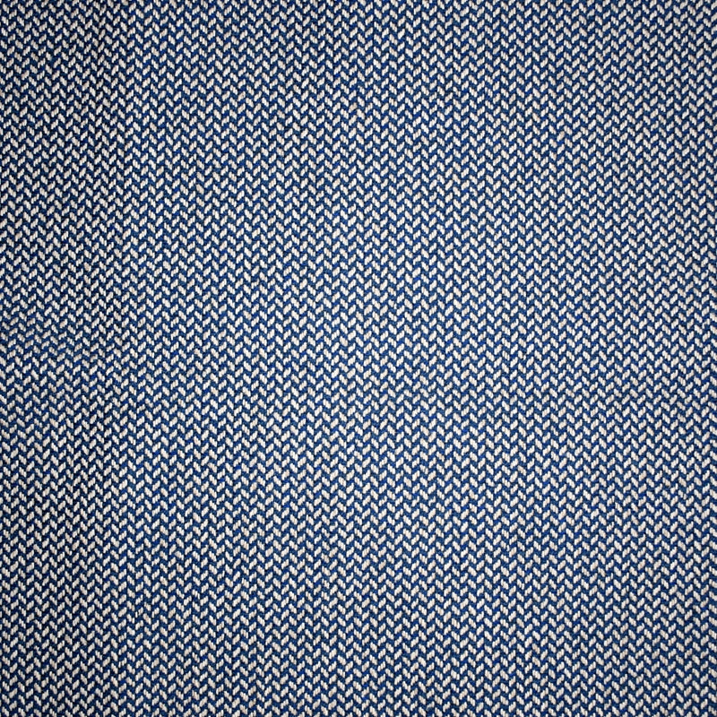 View F4126 Peacock Blue Chevron Greenhouse Fabric
