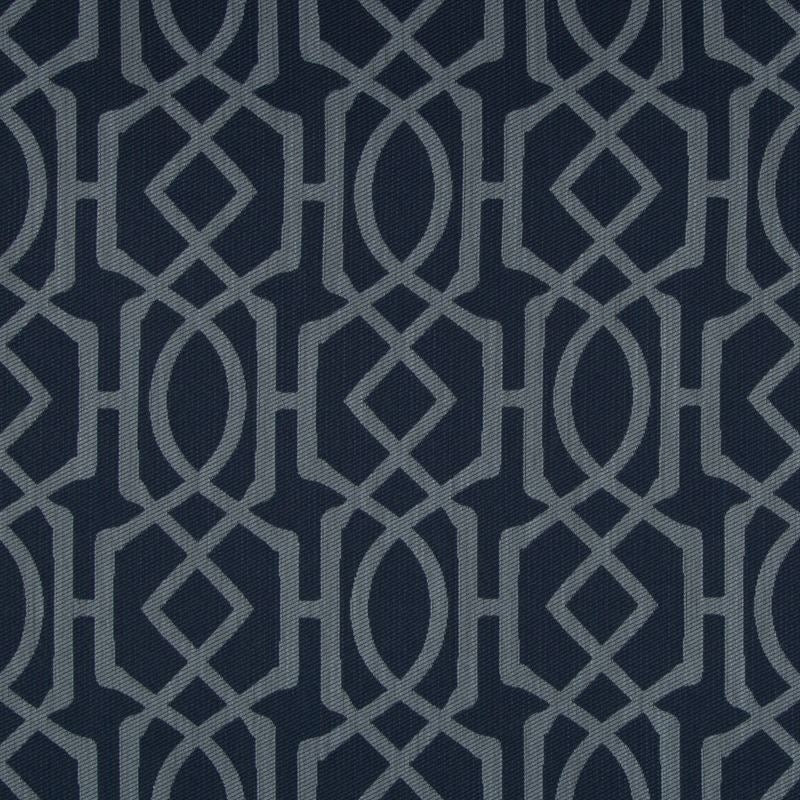Buy 34700.505.0 Geometric Dark Blue by Kravet Design Fabric