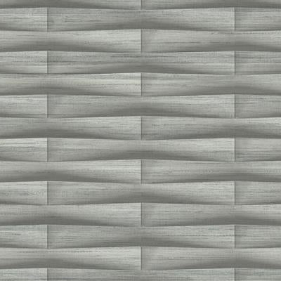 Shop 2988-70007 Inlay Gator Slate Geometric Stripe Slate A-Street Prints Wallpaper