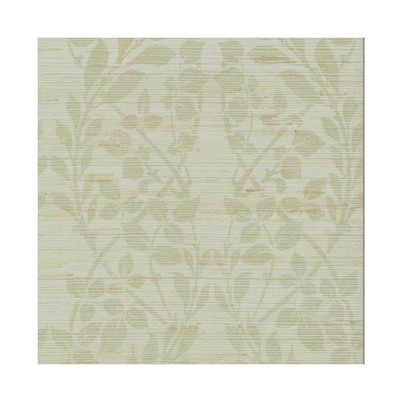 Sample - CD4032 Decadence, Botanica Organic color Gold Metallic, Grasscloth/Strings by Candice Olson Wallpape