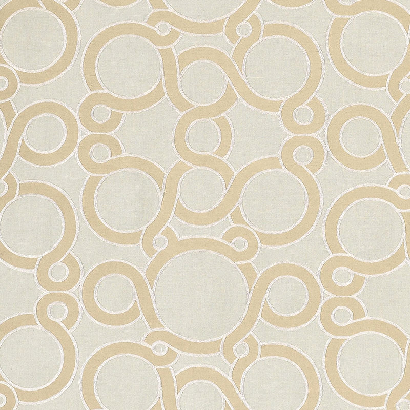 Purchase sample of 174170 Conundrum, Ice Milk by Schumacher Fabric