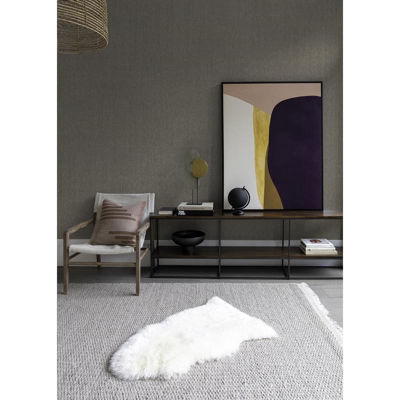 Acquire 2923-80080 Twine Gaoyou Grey Paper Weave Grey A-Street Prints Wallpaper