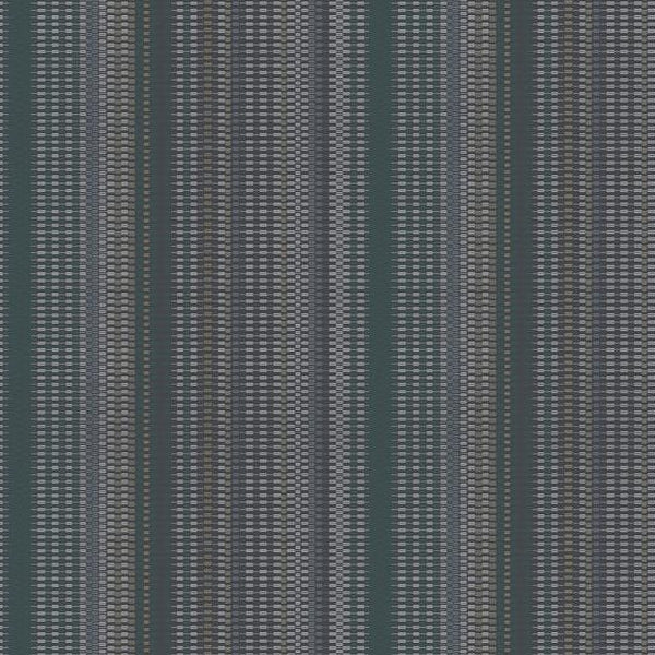 Looking 2812-LH00740 Surfaces Blues Stripes Wallpaper by Advantage