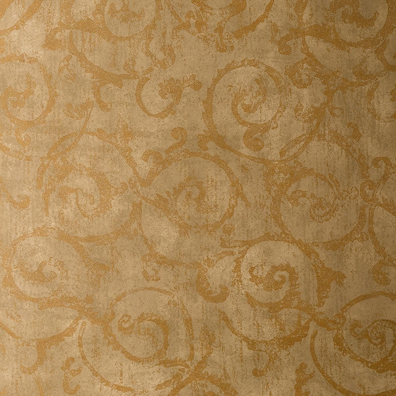 Select 528170 Bernini Scroll Brushwood Schumacher Wallpaper