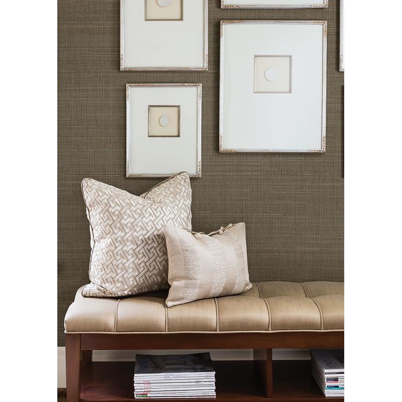 Find 2829-80083 Fibers Nanking Brown Grasscloth A Street Prints Wallpaper