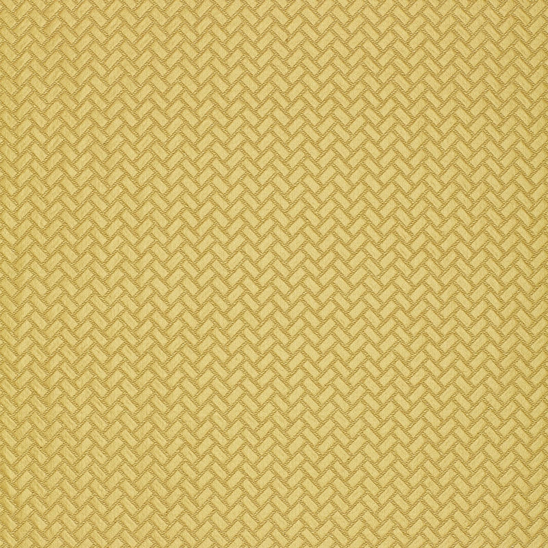 Purchase sample of 60394 Mei Ling Silk Matelasse, Citrine by Schumacher Fabric