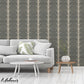 Acquire 5006050 Acanthus Stripe Shadow Schumacher Wallpaper