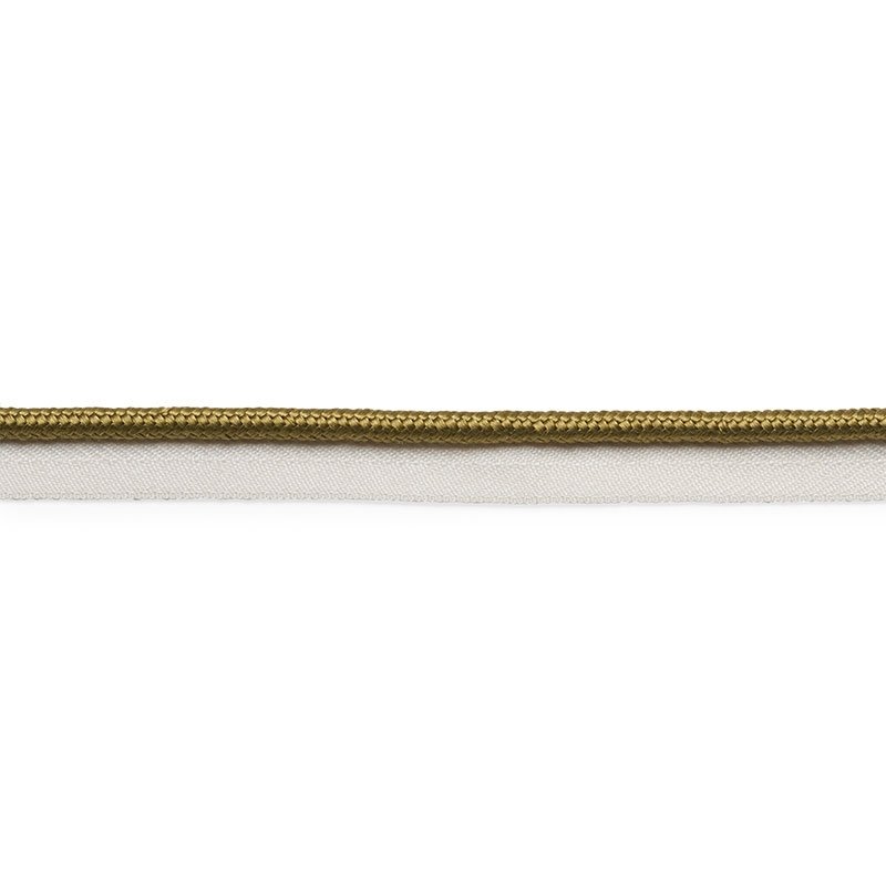 74545 | Gustave Silk Lip Cord Medium, Olive - Schumacher Fabric