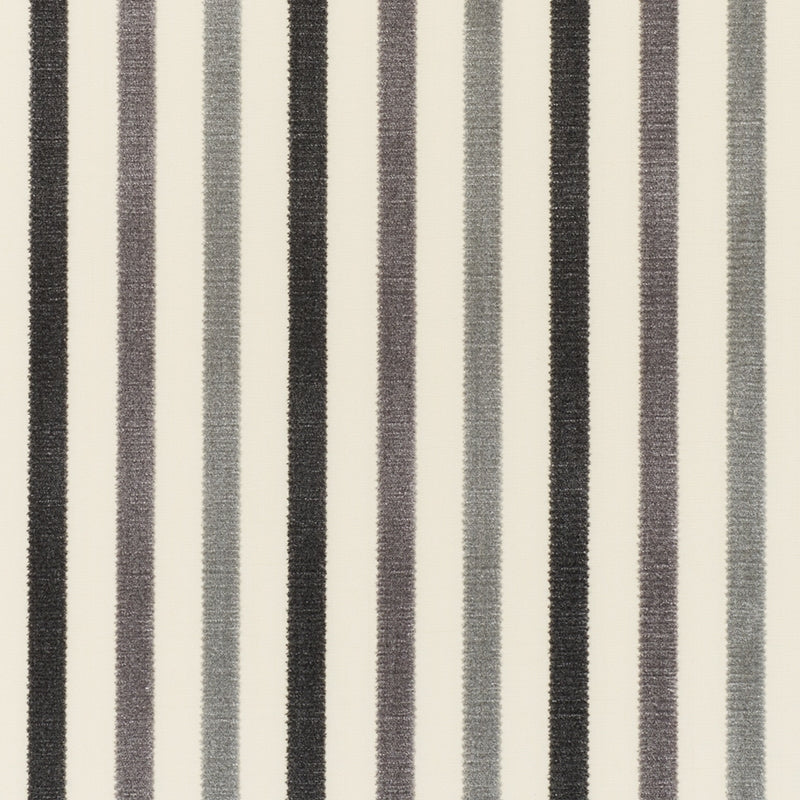 Purchase sample of 72293 Le Matelot, Charcoal by Schumacher Fabric