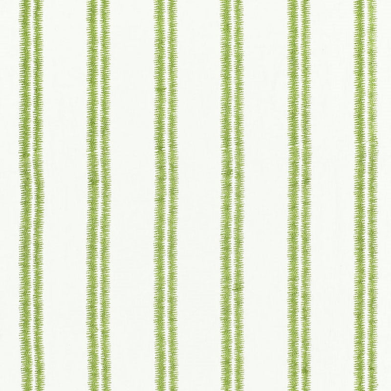 Purchase sample of 68791 Paloma Embroidery, Grass by Schumacher Fabric