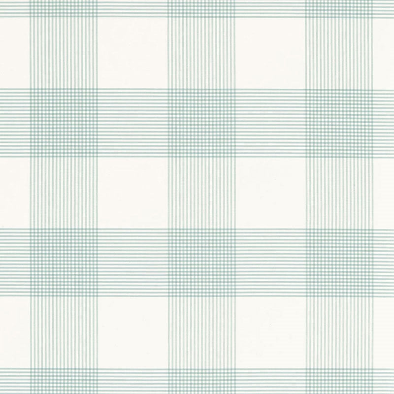 Purchase sample of 68031 Antigua Plaid, Capri by Schumacher Fabric