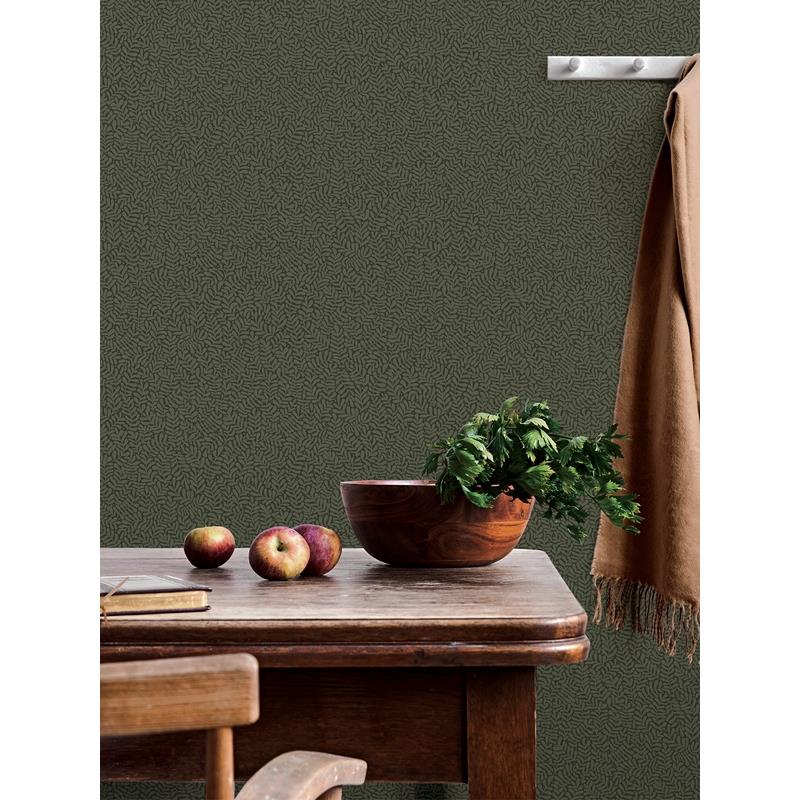 Shop 2999-55000 Annelie Anna Dark Green Fern Trail Dark Green A-Street Prints Wallpaper