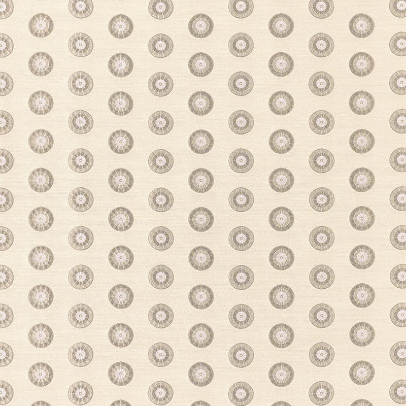 Purchase sample of 62242 Shibori Circle, Ermine by Schumacher Fabric