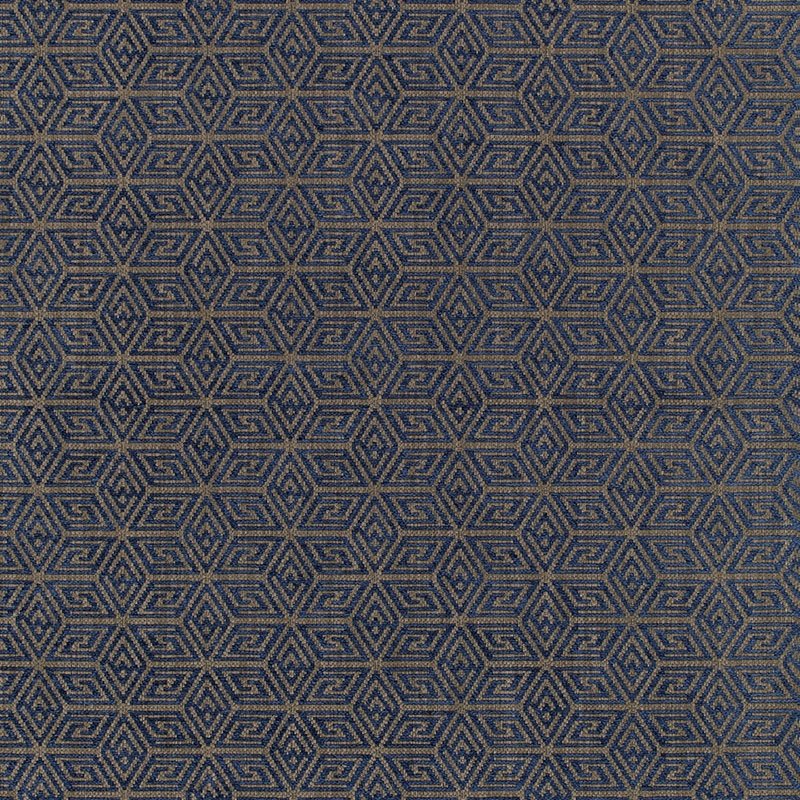 Purchase sample of 68741 Cosmati Chenille, Ultramarine by Schumacher Fabric