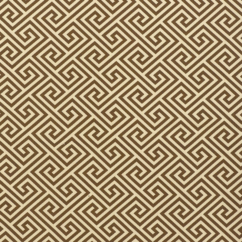 Purchase sample of 62906 St. Tropez, Teak by Schumacher Fabric