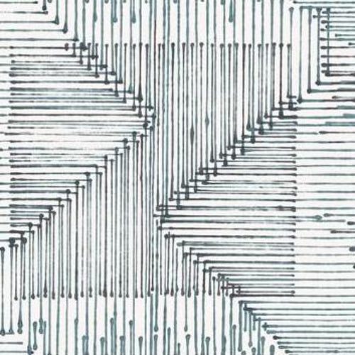 WTP4002.WT.0 Warp & Weft Sea And Lava Geometric Winfield Thybony Wallpaper