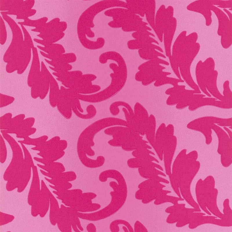 Sample P621-07 Ardassa, Magenta by Designer Guild Wallpaper