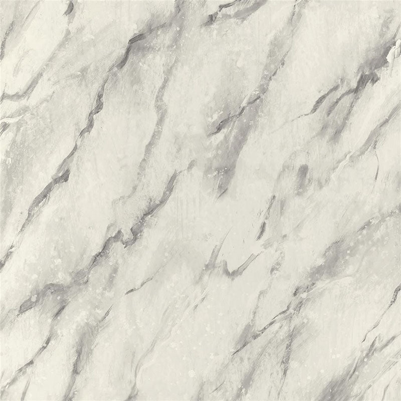Sample PDG1089-02 Carrara Grande Charcoal by Designer Guild Wallpaper