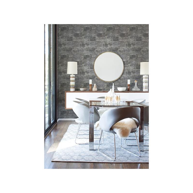 Find 2976-86407 Grey Resource Pele Silver Distressed Silver A-Street Prints Wallpaper