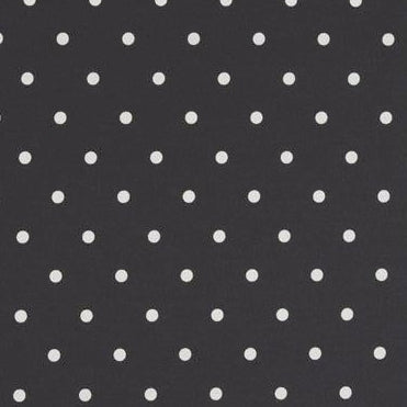 Purchase F0063-2 Dotty Charcoal by Clarke and Clarke Fabric