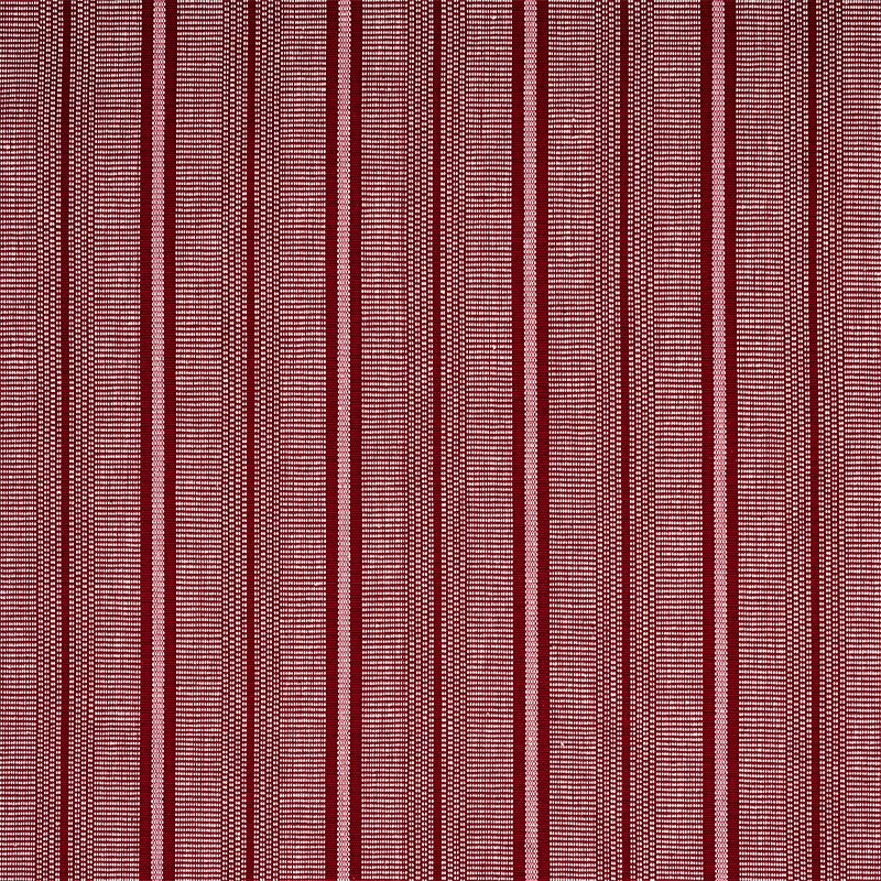 Purchase sample of 78850 Panan Stripe, Claret by Schumacher Fabric