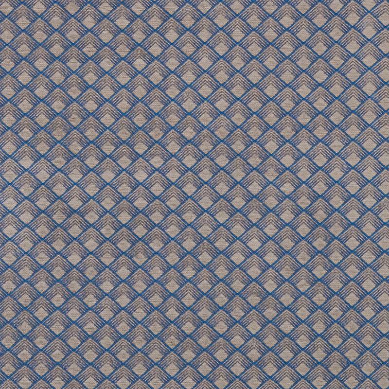 Purchase sample of 71172 Morgan, Steel Blue by Schumacher Fabric