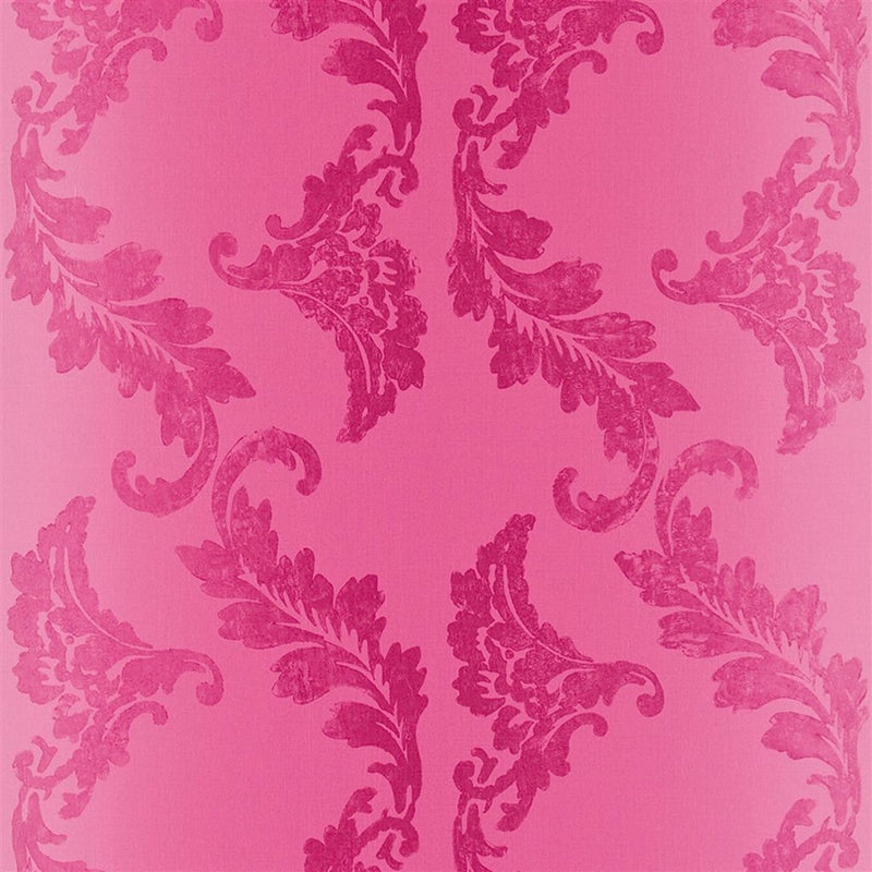 Sample P614-06 Aksu, Magenta by Designer Guild Wallpaper