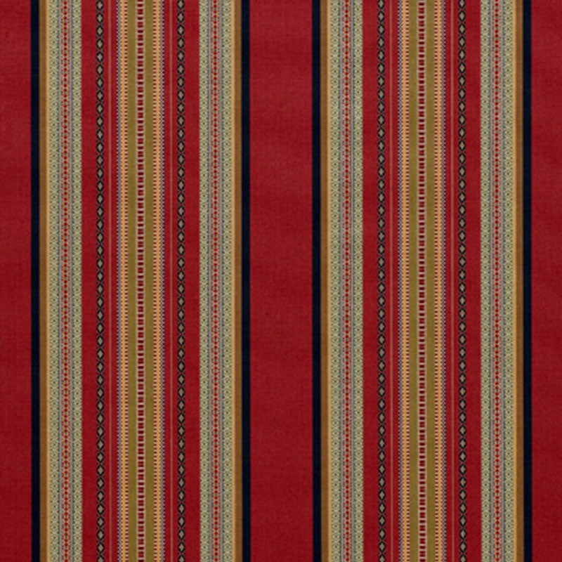 Purchase sample of 3322023 Wellington Stripe, Multi On Spice by Schumacher Fabric