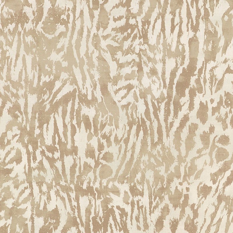 Purchase sample of 175991 Feline, Natural by Schumacher Fabric