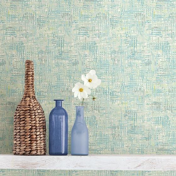 Purchase 2656-004030 Catalina Aqua Geometrics A-Street Prints Wallpaper