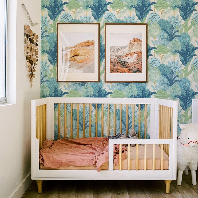 Order 2969-26045 Pacifica Ari Teal Desert Oasis Teal A-Street Prints Wallpaper