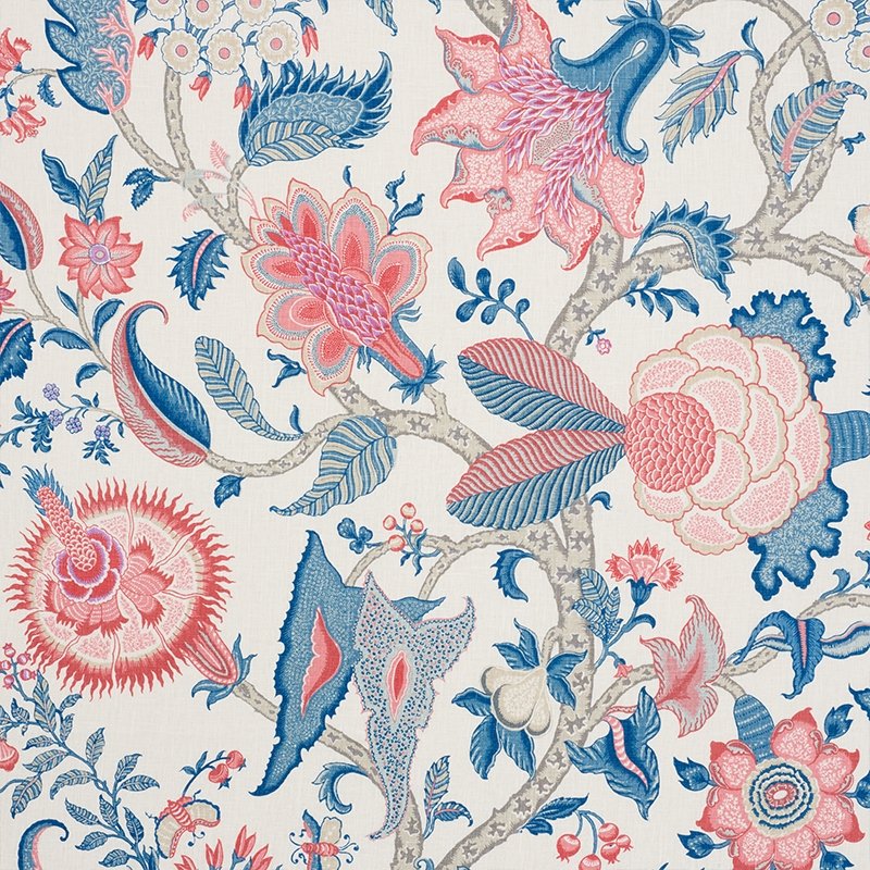 Purchase sample of 177370 Arborvitae, Rose Delft by Schumacher Fabric