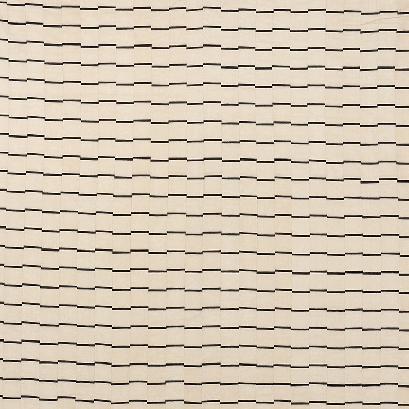 Purchase sample of 71210 Lines, Black by Schumacher Fabric
