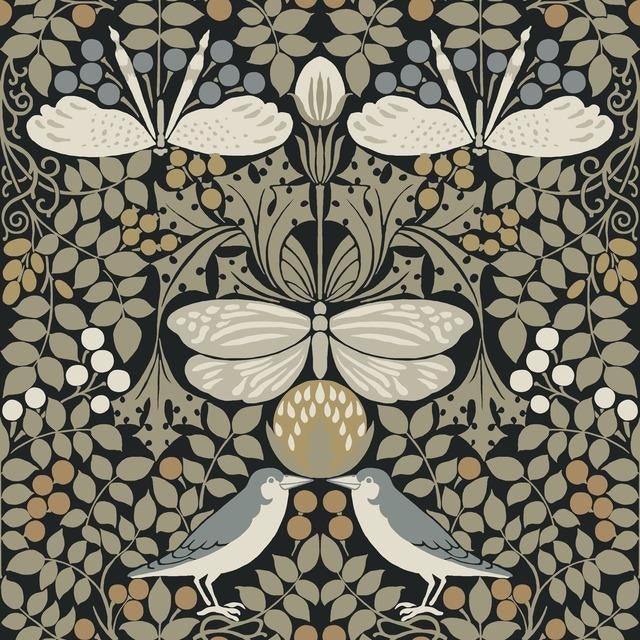 Shop AC9162 Butterfly Garden Arts and Crafts by Ronald Redding Wallpaper