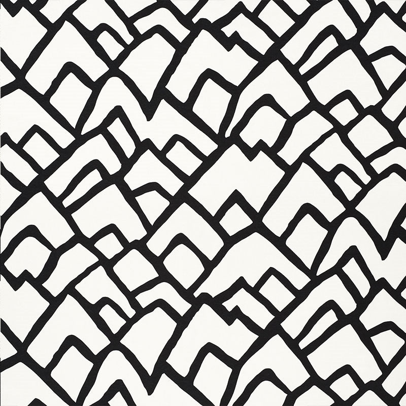 Purchase sample of 2644336 Zimba, Ebony by Schumacher Fabric