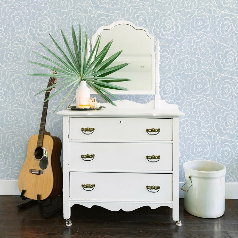 Looking for 2969-26039 Pacifica Periwinkle Blue Textured Floral Blue A-Street Prints Wallpaper