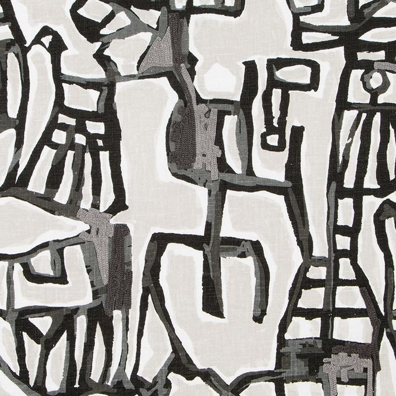 257934 | Maurice, Black and White - Beacon Hill Fabric