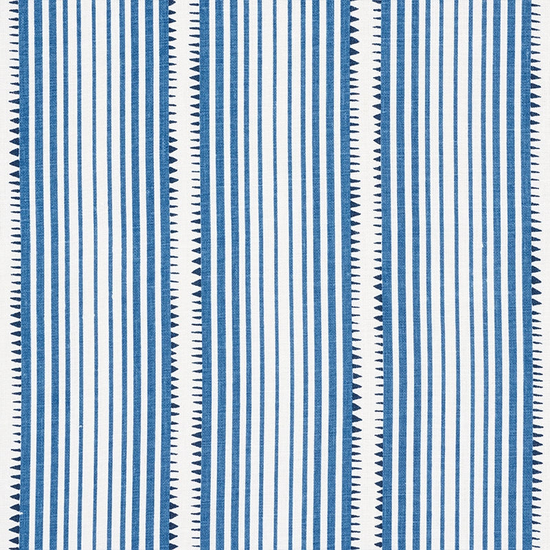 Purchase sample of 176275 Moncorvo, Blue by Schumacher Fabric