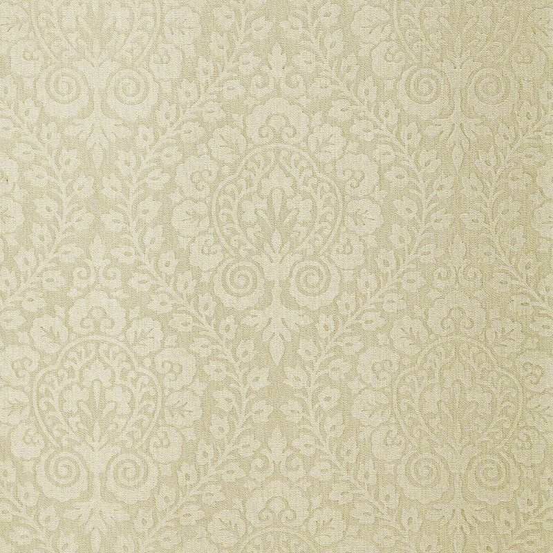 Purchase sample of 64691 Amalfi Damask, Greige by Schumacher Fabric