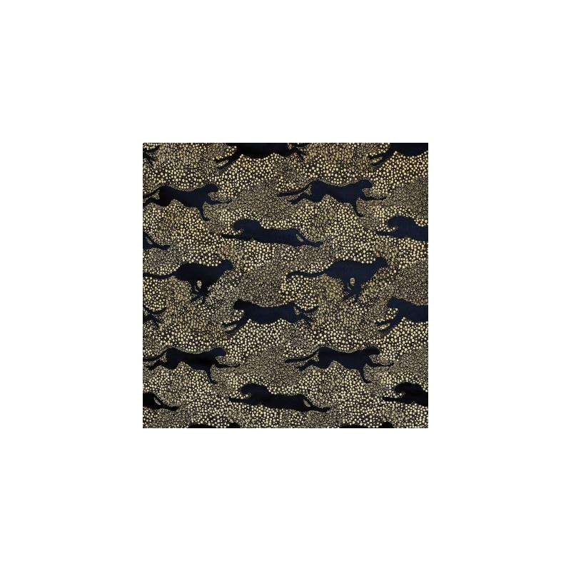 Search S3607 Ebony Black Animal/Skins Greenhouse Fabric