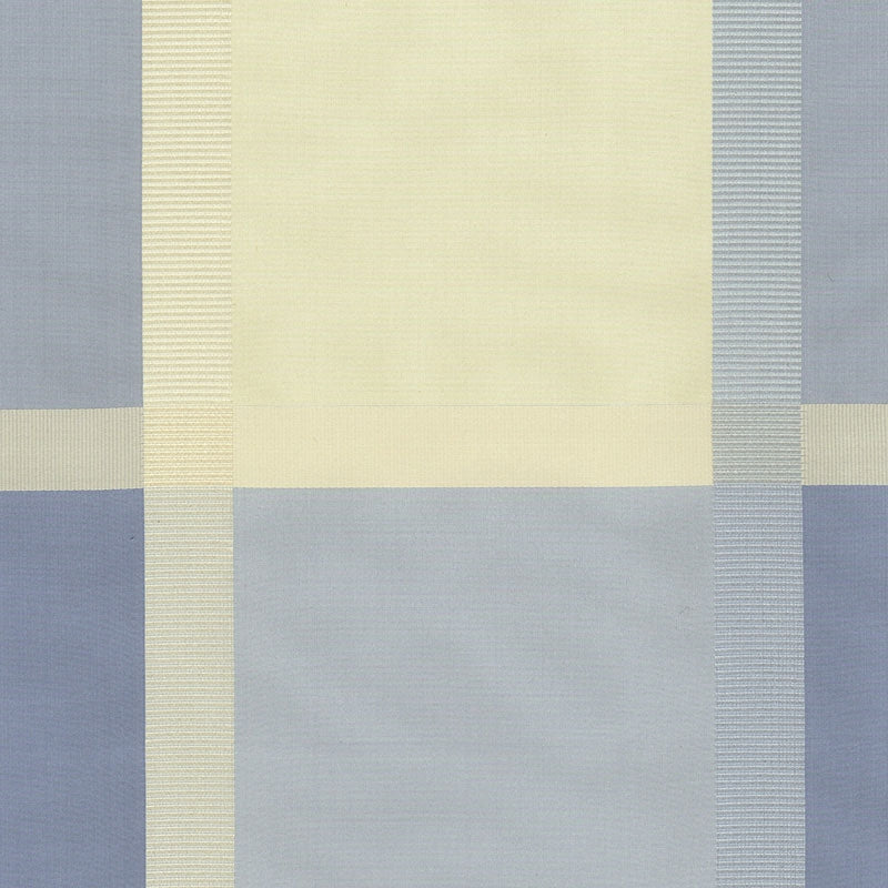 Purchase sample of 61134 Surat Silk Plaid, Bluebell by Schumacher Fabric